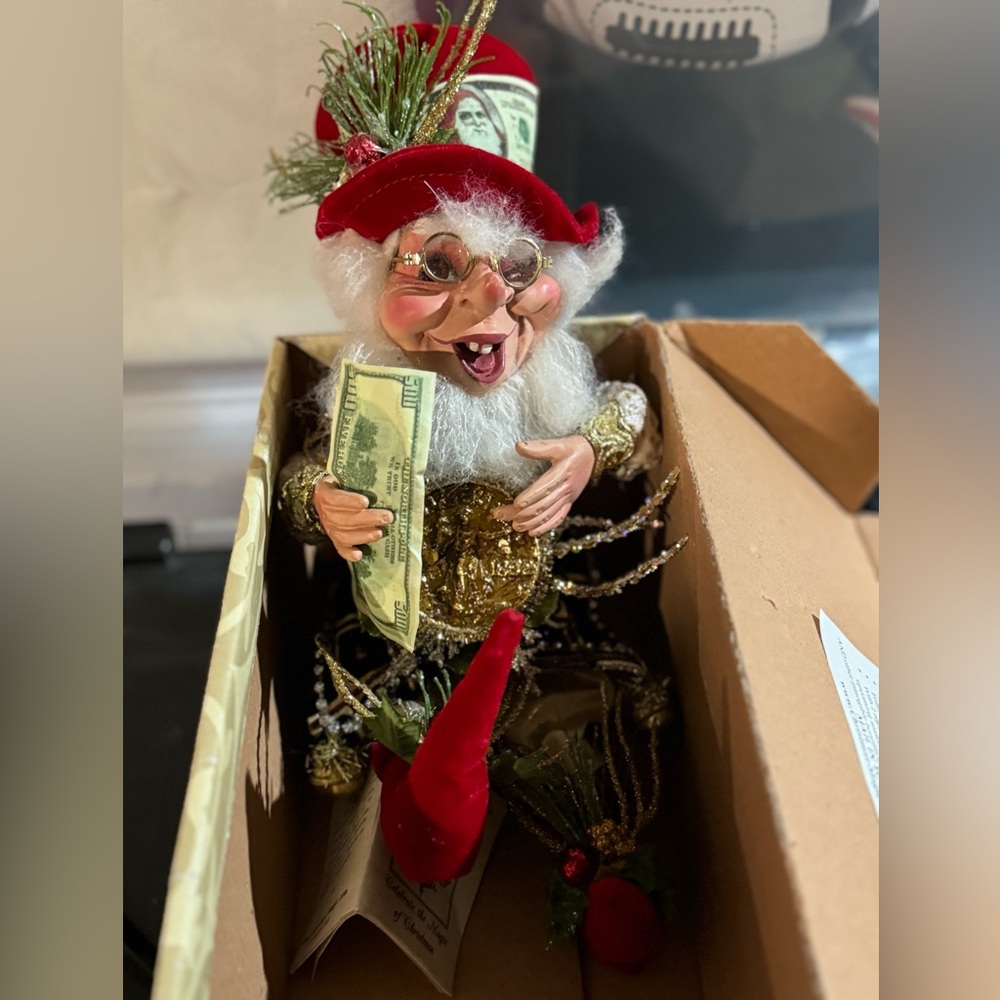 Mark Roberts Money Maker Elf